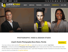 Tablet Screenshot of lloydsstudio.com